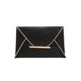 thumbnail image 1 of Bolso Cena Con Sobre Nuevo Europea Y Americana Bolso Mano Informal Brillante Bolso Mujer 6411 (negro), 1 of 10