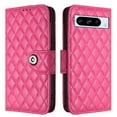 thumbnail image 7 of for Google Pixel 9a Wallet Case, Elegant Card Holder Cash Slot PU Leather Kickstand Wrist Strap Shockproof Protective Flip Women Girls Case Cover for Google Pixel 9a, Rose, 7 of 7