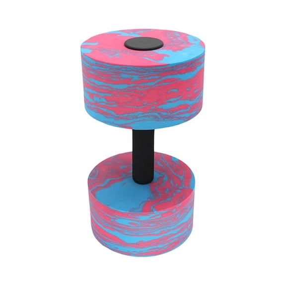1PC Water Dumbbells Aerobics Swimming Pool Dumbbells for Exercise,Sports Aquatic Exercise Dumbbells Set Foam Dumbbells Fitness Resistance Barbells Float Water Aerobics Equipment for Weight Loss,E
