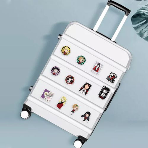 Elibeauty 100pcs kakegurui Stickers Cartoon Anime Stickers for Kids Teens Adults DIY Laptop Skateboard Luggage Decal 01 
