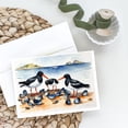 thumbnail image 2 of Carolines Treasures DAC7521GCA7P 5 x 7 in. Oystercatchers Feeding Greeting Cards - Pack of 8, 2 of 3
