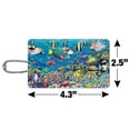thumbnail image 6 of Ocean Coral Reef Angel Clown Fish Diving Luggage Card Suitcase Carry-On ID Tag, 6 of 8