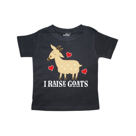 

Inktastic I Raise Goats Farming Gift Toddler Boy or Toddler Girl T-Shirt