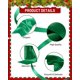 thumbnail image 2 of Cinta de satén FAKILO verde de 10 cm x 20 m de ancho para decoración, 2 of 7