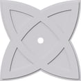 thumbnail image 1 of Ekena Millwork CMP40CM-03000 40 in. OD x 3 in. ID Square Cosmo Architectural Grade PVC Contemporary Ceiling Medallion, 1 of 1