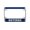 Chrome/Black/White, variant on Retired Police Officer Thin Blue Lin Style Metal Motorcycle License Plate Frame Personalized/Motorcycle Accessories (Chrome/Black/White)