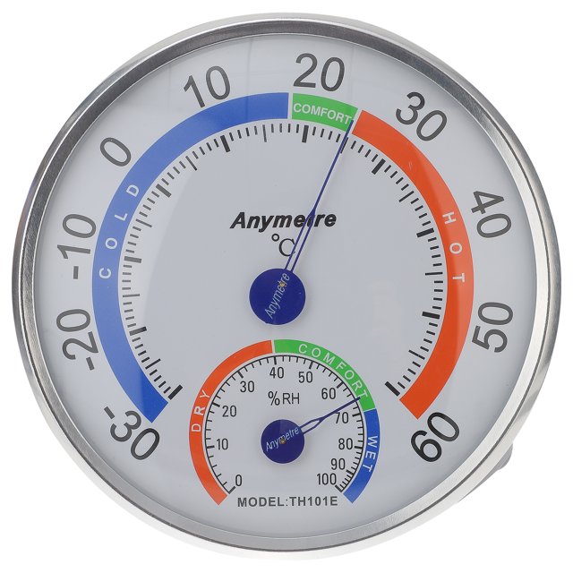 Durable High Precision Pointer Hygrothermograph Multiple Use Thermometer Hygrometer (Random Style)