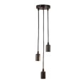 thumbnail image 2 of Mini Cable de lámpara colgante de Metal Industrial, de lámpara colgante E27, accesorio de soporte de lámpara de tejado colgante Vintage para dormitorio, Yinane enchufe de la luz, 2 of 8
