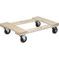 thumbnail image 1 of Kleton Hardwood Dolly, 18-Inch Width, 24-Inch Length, 900 lbs Capacity, 3-Inch Polyolefin Casters, 1 of 1