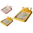 thumbnail image 2 of Drawing Board Magnetic Drawing Board Shiba Bear with Pattern Guide and Interactive Bead Pen for Kids Art Activities 1Pcs Yellow Rkxzt, 2 of 5