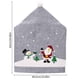 thumbnail image 3 of Chair Cover, Gray Printed Chair Cover, Elderly Snowman Non-woven Chair Cover, Christmas Hat, Decorative Home, Festive Snowman, for Living Room, for Office, Premium Non-woven Fabric, Easy to, 3 of 9