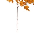 thumbnail image 3 of My Texas House Fall Faux Maple Leaf Stem, Yellow, 20", 3 of 5