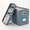 Dark-blue(Standard)-1 PCS, variant on Hanging Filing File Box With Pocket Organizer Lid Collapsible Document For Letter Size Easy Slide Durable Storoffice/decor/home (2 Grey)