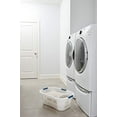 thumbnail image 3 of Rubbermaid 1.5 bu Capacity 3 Handled Plastic Laundry Basket, White, 3 of 6