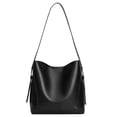 thumbnail image 1 of Bolso Bandolera Tipo Cubo para Mujer Hobo Cuero PU Gran Capacidad, 1 of 9