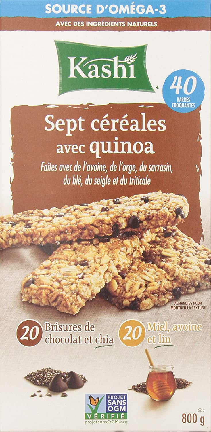 Kashi Seven Grain with Quinoa Bars - 40-Count [Snacks & Sundries]