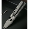 thumbnail image 5 of Titanium Alloy Mini EDC Pry Bar Multi-Tool with Pocket Clip – CNC Machined TC4 Titanium Bottle Opener, Nail Puller & Screwdriver Assist for Outdoor, Camping & Everyday Carry, 5 of 11