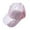 Pink, variant on Womens Glitter Sequin Cap - Elastic Fit Baseball Hat Unisex-Adult Baseball Adjustable Caps Baseball Party Hat Pink
