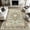 Vintage Floral, variant on 4 Pcs Rug Tape, Double-Sided Adhesive Non Slip Rug Pads Grippers for Hardwood Floors and Tiles