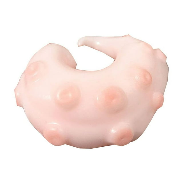 Tentacule de Pieuvre Squishy Jouet de Décompression Balle Sensorielle Douce pour Adultes et Enfants