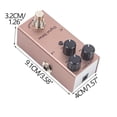 thumbnail image 3 of Nilvkv Guitar Effects Pedal-Metal Distortion Overload Reverb Choir Sound for Electric Guitar Performance, 3 of 5
