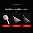 thumbnail image 3 of Professional Face Shields, Plastic, for Hair Cutting, Dyeing, Adjustable Strap, 3 of 7