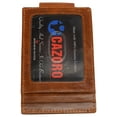 thumbnail image 3 of RFID Blocking Front Pocket Money Clip Vintage Leather Strong Magnetic Slim Wallet, 3 of 16