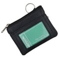 thumbnail image 5 of Genuine Leather Coin Change Purse With Front Id Window &Amp; Key Ring, 5 of 31