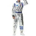 thumbnail image 6 of Men's Jumpsuit for Festivals and Stage Events - Unisex Astronaut Outfit for Performance and Parties, 6 of 8