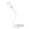 thumbnail image 1 of 7 LEDs Reading Light Book Clamp Clip Lamp Flexible Bendable Design/ USB Operated/ 3 Colors Temperature Changeing/ Built-in 600mAh High Capacity Rechargeable Cell for Home Office Knittig Dail, 1 of 7
