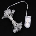 thumbnail image 1 of Estrellas Alambre De Cobre Cadena De Luces Led Cuento De Hadas Luces De Navidad Luces De Decoración De Boda Luces Parpadeantes Que Funcionan Con Batería 3 M 30 Leds matsuzay HA015284-00, 1 of 6