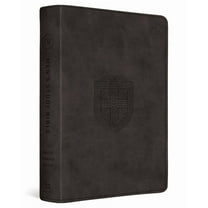 ESV Men&apos;s Study Bible (Trutone, Charcoal, Shield Design), (Hardcover)