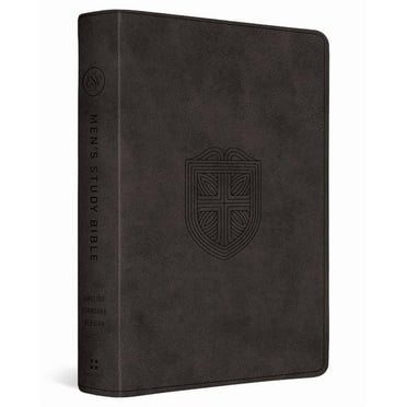 ESV Men&apos;s Study Bible (Trutone, Charcoal, Shield Design), (Hardcover)