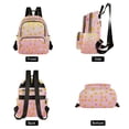 thumbnail image 4 of FORMRS Mini Backpack Purse for Women Travel Daypack Casual Shoulder Bag, Gradient Pink Stars, 4 of 7