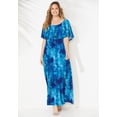 thumbnail image 2 of Catherines Women's Plus Size Meadow Crest Maxi Dress, 2 of 4
