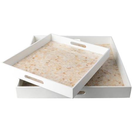 Art of Knot Oemu Decorative Tray Set  2-Piece