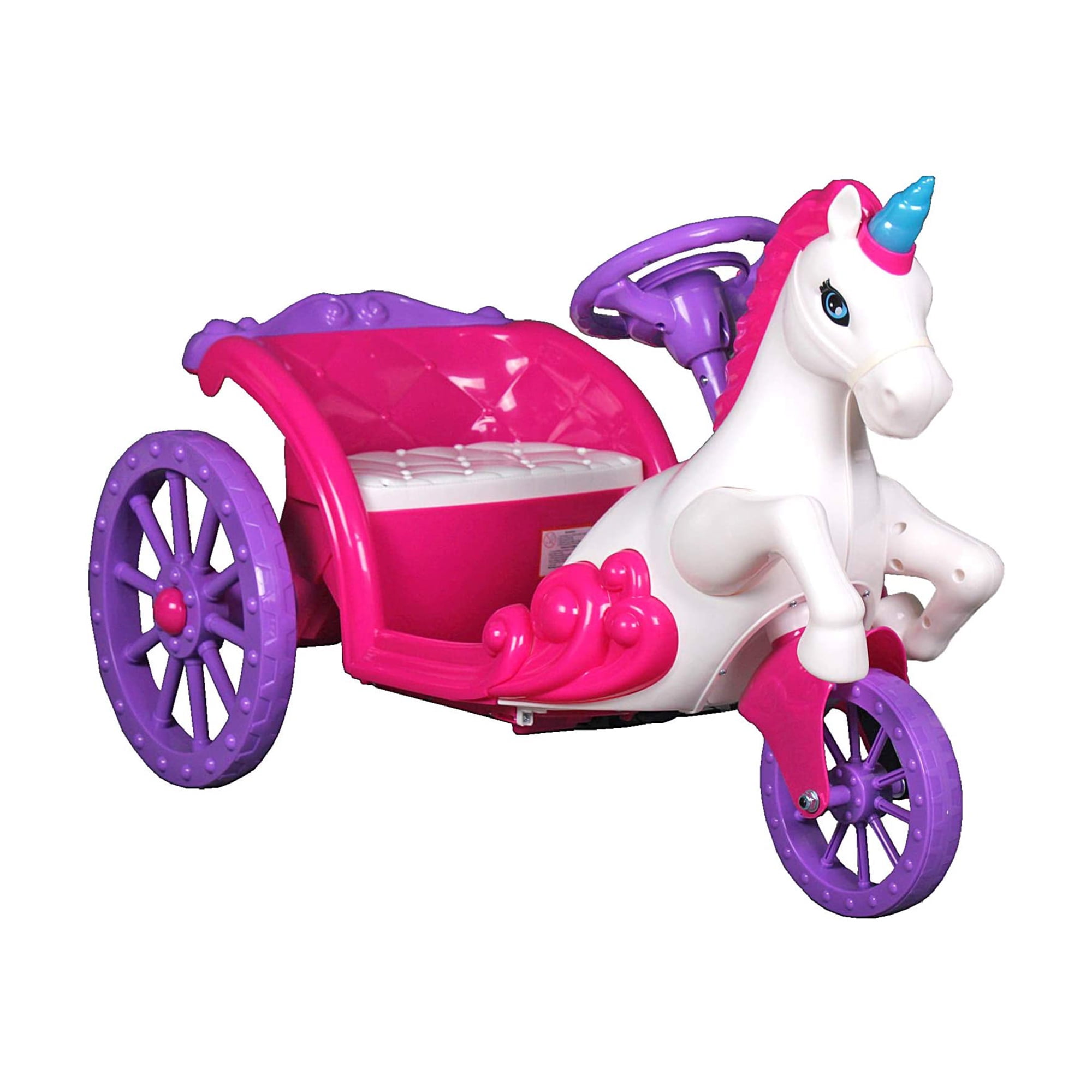 Disney Princess Royal Horse and Carriage Battery Powered 6 Volt Kids Ride-On Toy