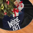 thumbnail image 2 of Falda para árbol de Navidad de Inside Out, suave y divertida, decoración navideña navideña de granja de 48", 2 of 4