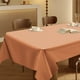 thumbnail image 5 of Cubierta rectangular de plástico grande 72x54 pulgadas - mantel desechable para fiestas, limpia con toalla, resistente a derrames, resistente, 5 of 7