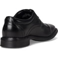 thumbnail image 5 of Nunn Bush Men's Stark Cap Toe Oxford Leather Business Formal Derby Dress Casual Lace-Up, Black, 9 m, 5 of 7