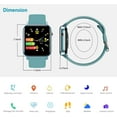 thumbnail image 7 of Timoom Smart Watch for Android and iOS Phone with 1.4" Touch Screen, Activity Fitness Tracker Heart Rate Sleep Monitor, 5ATM Waterproof Pedometer Smartwatch Step Counter for Women and Men, 7 of 7