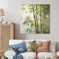 thumbnail image 2 of Designart "Bamboo love expression II" Floral Metal Wall Art, 2 of 5