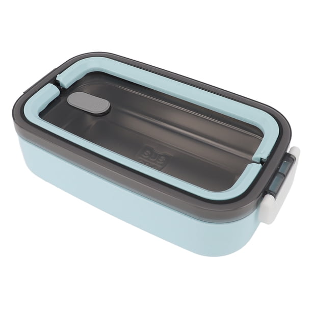 Recibido para Almuerzo de Acero inoxidable, Lonchera aislada de 700 ml de Capacidad, Lonchera para Microonda Con Compartimentos para Trabajadores de Oficina, Estudiantes