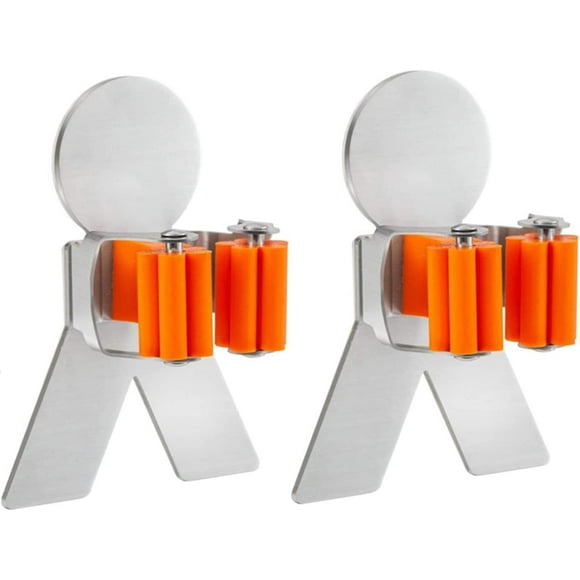 Wall Mounted Broom Holders and Broom Holder Organizers