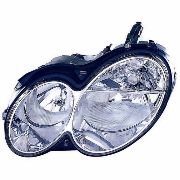 KAI New CAPA Certified Standard Replacement Driver Side Headlight Assembly, Fits 2003-2005 Mercedes CLK320