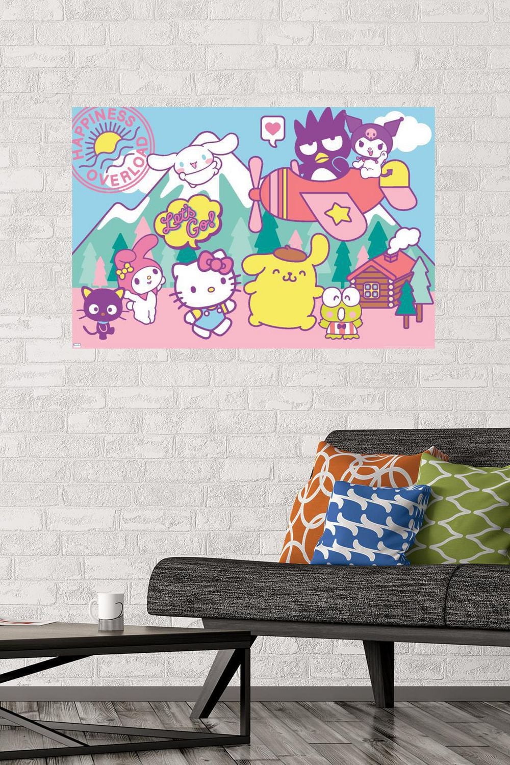 Hello Kitty and Friends - Happiness Overload Wall Poster