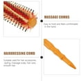 thumbnail image 3 of Minkissy 1Set Hair Brush Round In Orange With Wood For Home Salon Styling, 3 of 5