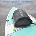 thumbnail image 4 of Sidaley Bolsa de cubierta para Kayak impermeable Oxford SUPs cubierta con cremallera bolsa con ganchos giratorios bolsa seca para canoa Kayak surf Bombillas para automóviles Sidaley VI003612-00, 4 of 6