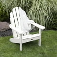 thumbnail image 5 of Highwood 6-pc Classic Westport Adirondack Set with 4 Classic Westport Adirondack Chairs and 2 Classic Wesport Side Tables - Outdoor, Eco-friendly, Synthetic Wood, 5 of 8