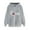 Gray, variant on Lightweight Hoodies for Women Front Pocket Women's Heart Shape Graphic Design Winter Hoodie Pullover Long Sleeved Comfortable Sweatshirt Black M